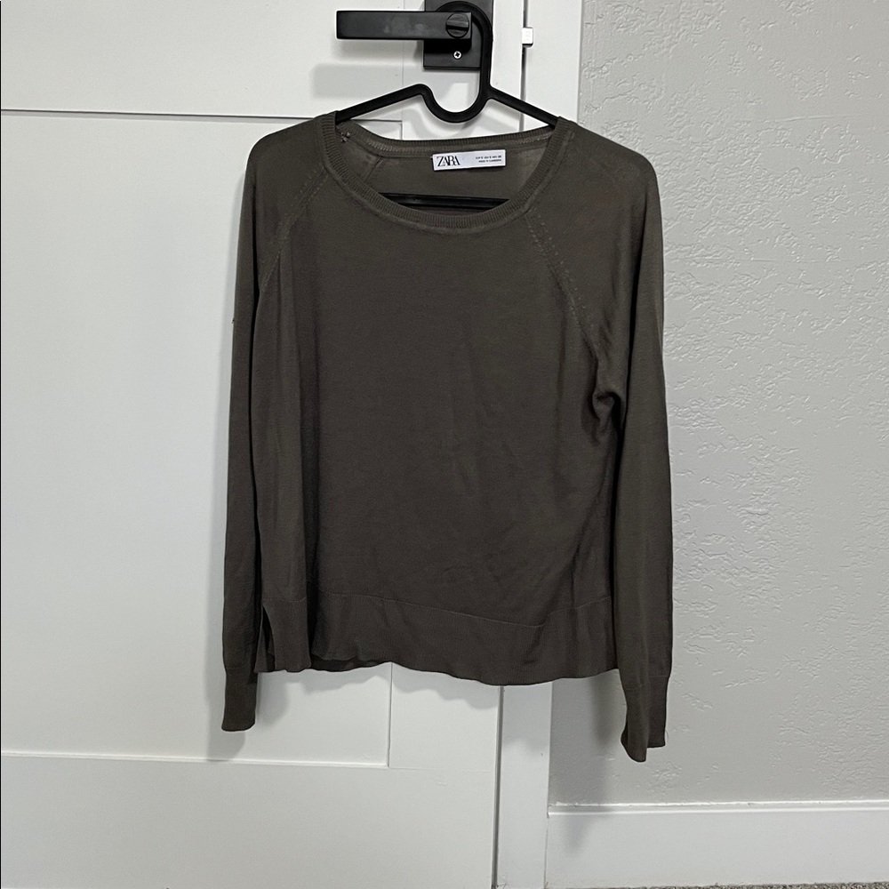 ZARA long sleeve top
